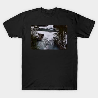 Ice Dam in the Rockies. T-Shirt